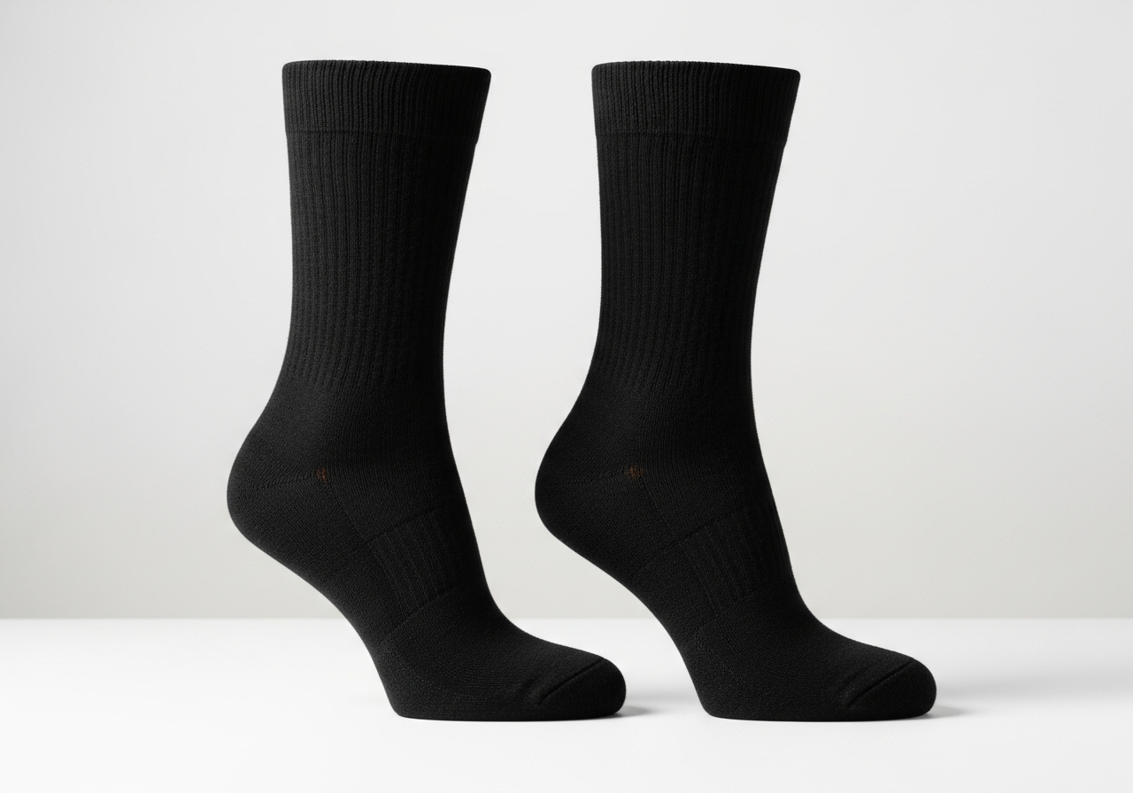 Kit com 2 pares de meias térmicas